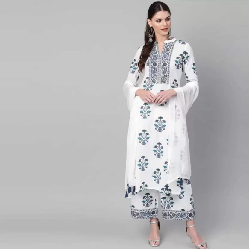 ANITA CREATION Women Kurti, Patiala and Dupatta Set